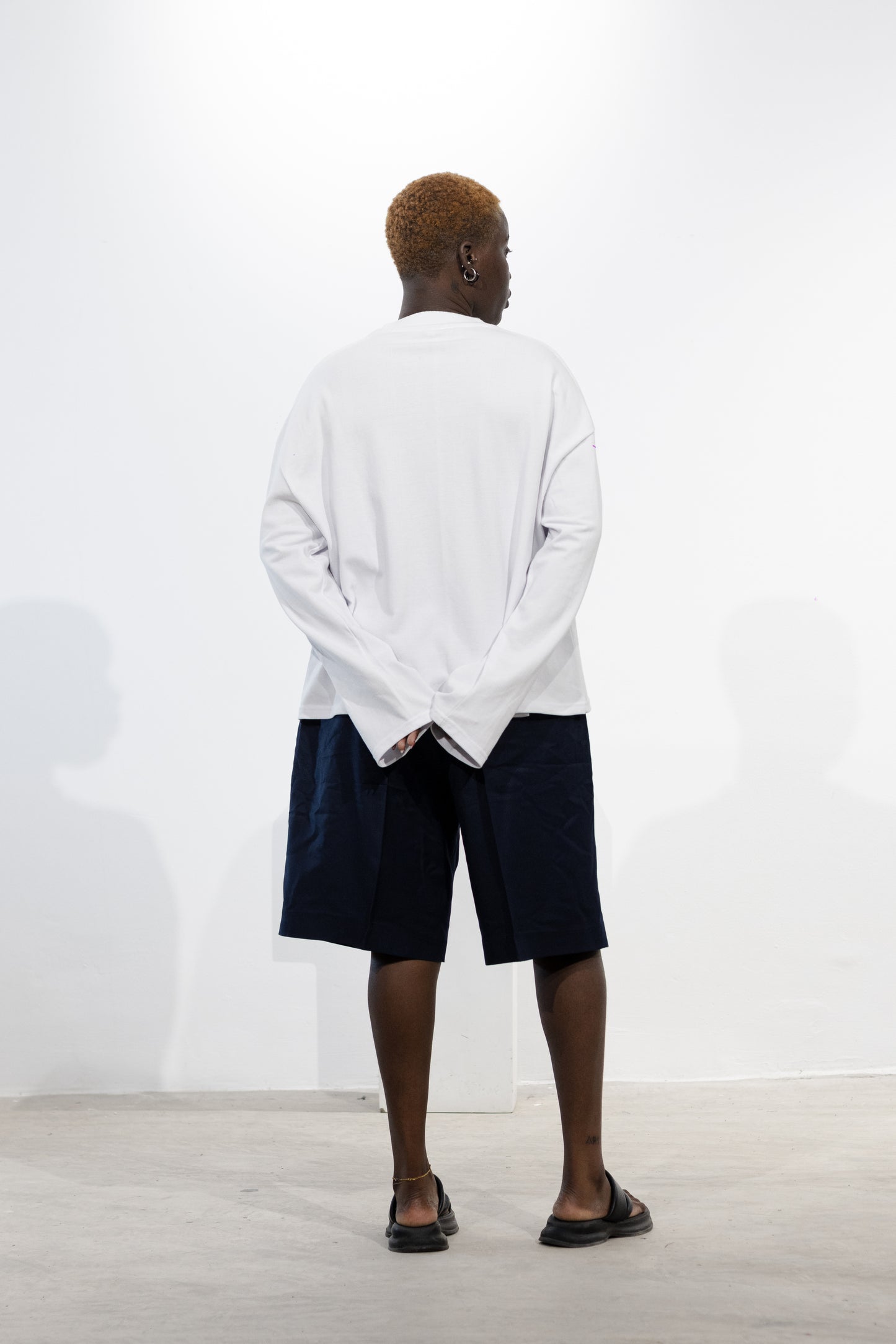 T-shirt Blank - Oversized Boxy Cut Manches Longues - 100% Coton PK