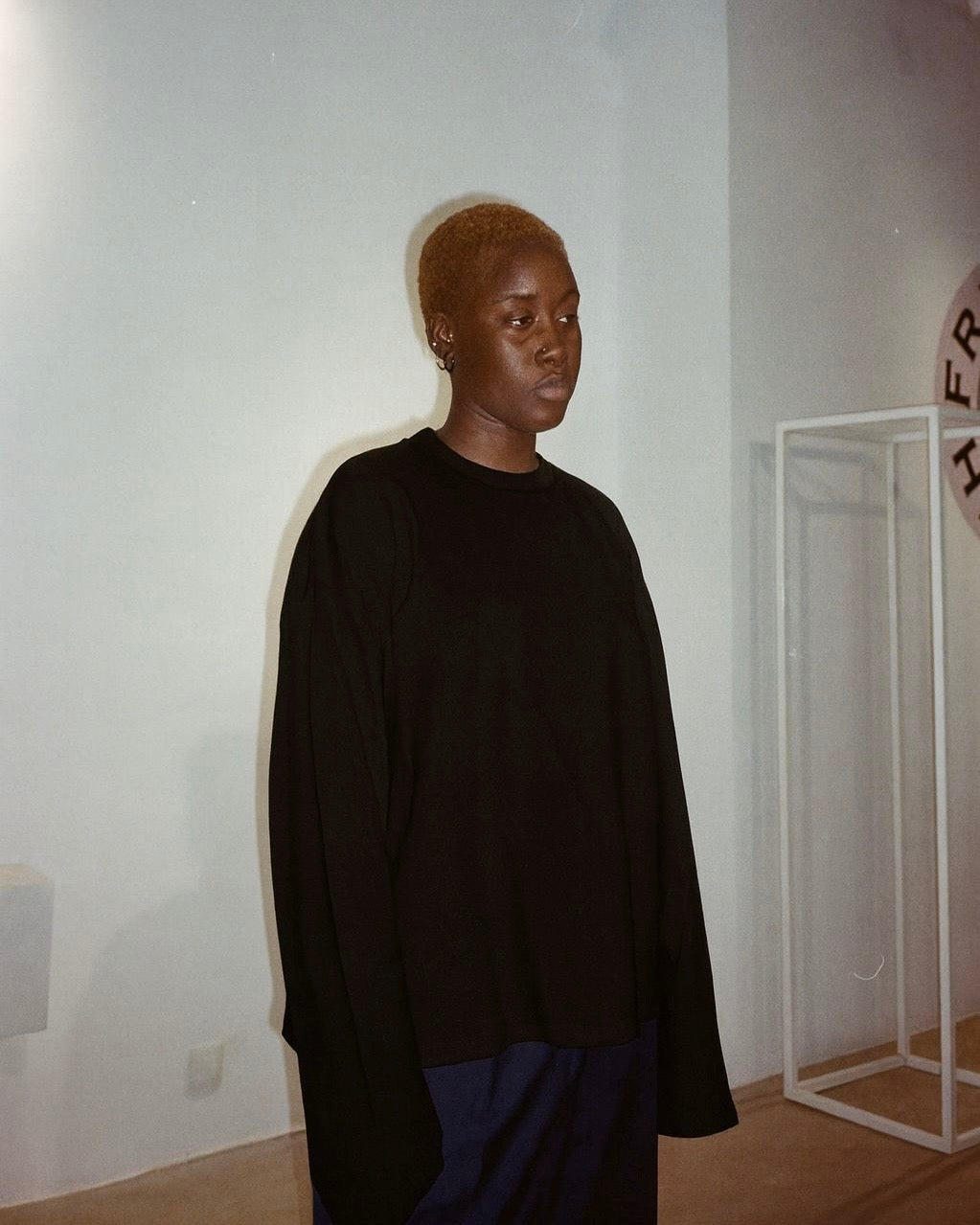 T-shirt - Oversized Boxy Cut Manches Longues