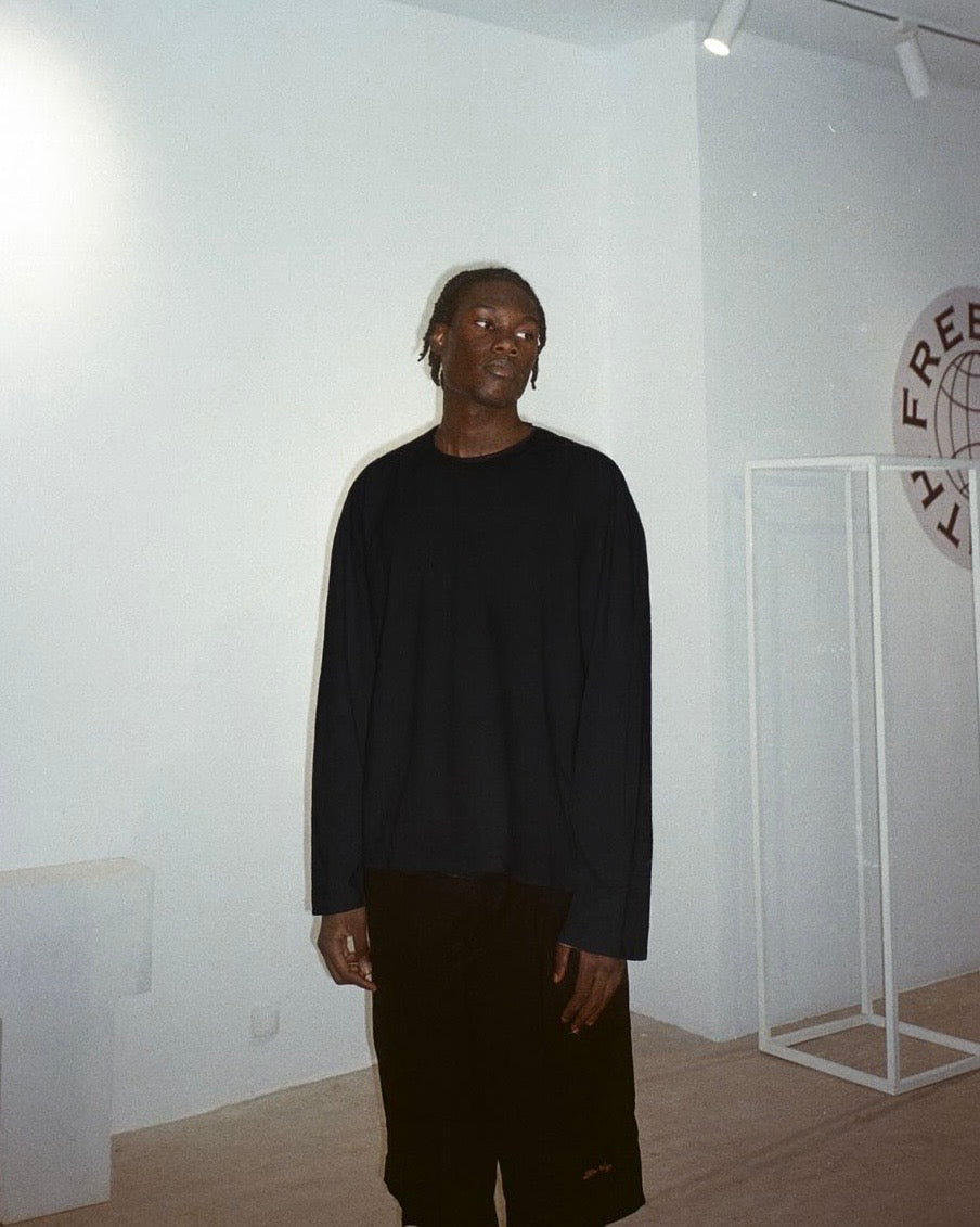 T-shirt - Oversized Boxy Cut Manches Longues
