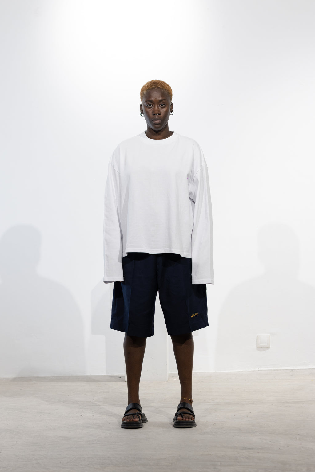 T-shirt - Oversized Boxy Cut Manches Longues