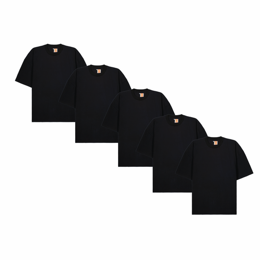 Pack T-Shirts Vierges Oversize 220 g/m² – 5 à 50 pièces