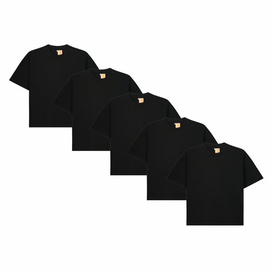 Pack T-Shirts Vierges Oversize 180 g/m² – 5 à 50 pièces