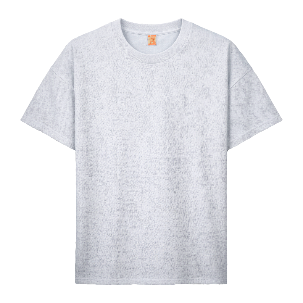 T-shirt - Oversized Boxy Cut - Coton Pique - Manches Courtes