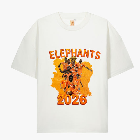 T-shirt « ELEPHANTS 2026 » - Atelier KYS