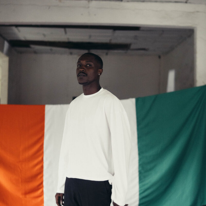 T-Shirt Manches Longues Oversized Boxy Cut est fabriqué à Abidjan 260 GSM