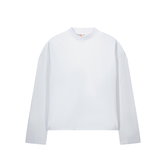 packshot pk polo T-Shirt Oversized Boxy Cut Manches Longues – 260 GSM | KYS Factory